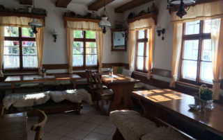 Chata Zrcadlovka - jídelna