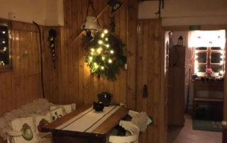 Chata Zrcadlovka - jídelna