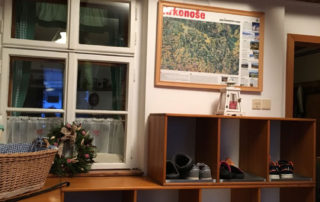 Chata Zrcadlovka - botník